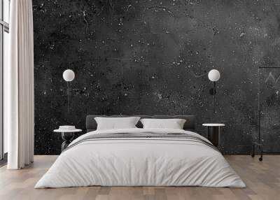 Monochrome Magic: Grainy Gradient Grey Texture Wall mural