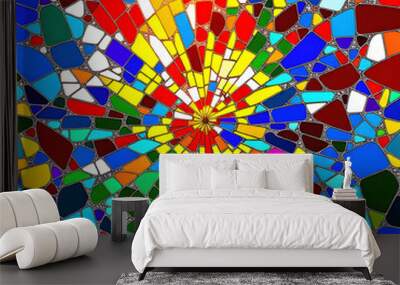 abstract colorful background Wall mural