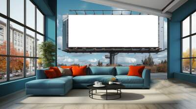 outdoor Billboard mockup 2 Wall mural