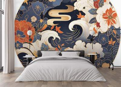 Oriental, traditional, pattern Wall mural