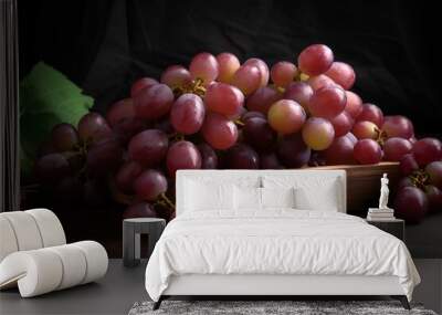 grapes and apples Wall mural