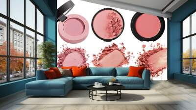 set of makeup eyeshadow Wall mural