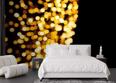 golden background made of candles Wall mural