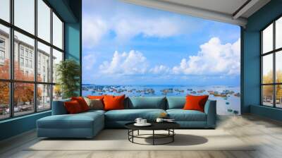 clouds and sky Wall mural