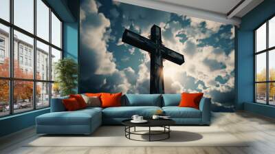 cross Wall mural